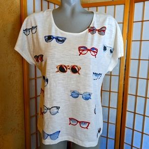 Chico's Zenergy, NEW summer shirt, size 1.